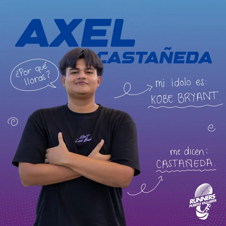 Axel Castañeda, embajador de Runners PV