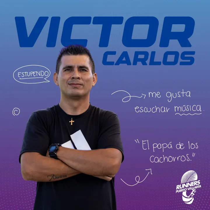 Víctor Carlos, embajador de Runners PV
